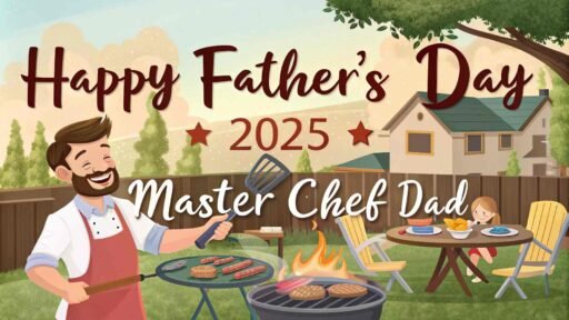 Enjoy a festive vibe for the keyword "happy father's day 2025 images," showcasing outdoor fun with dad.