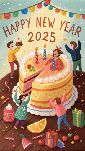 A cheerful and fun party image representing "happy new year funny pic."