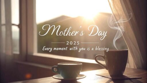 This image radiates warmth and positivity. Ideal for Happy Mother’s Day 2025 images​.