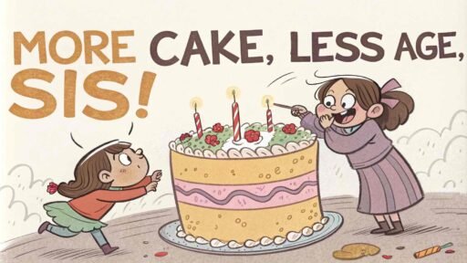 Humor her with happy birthday sister funny images filled with playful vibes.