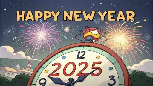 A fun, celebratory countdown image with "happy new year funny pic" for a party vibe.