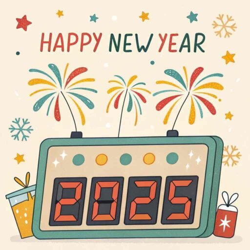 A fun, celebratory image showing "happy new year funny pic."