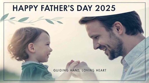 This touching image fits perfectly with "happy father's day 2025 images."