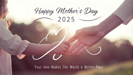 This tender image beautifully captures the essence of a mother’s love. Perfect for Happy Mother’s Day 2025 images​.