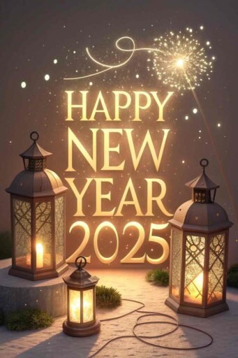 Light up your celebrations with this "happy new year 2025 image for free."