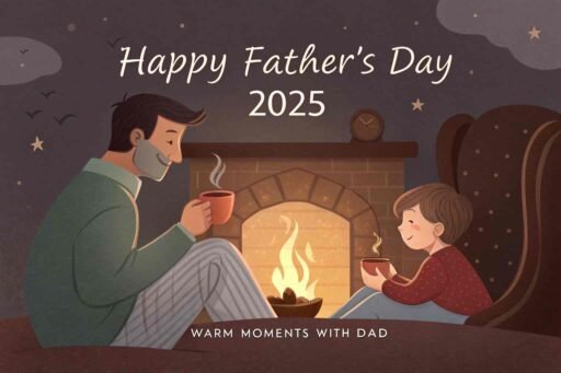 A cozy and heartfelt addition to "happy father's day 2025 images."