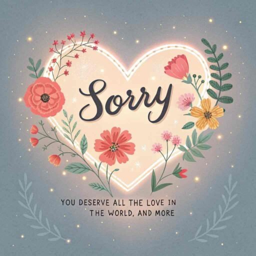 A sweet "gf sorry image" expressing genuine care, love, and heartfelt emotions.
