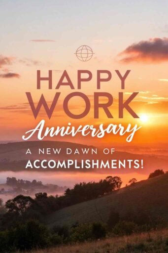 Inspire new beginnings with radiant happy anniversary images work celebrating success.