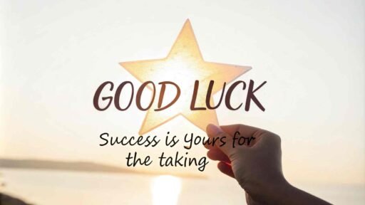 An empowering image that motivates students to take ownership of their success during exams.