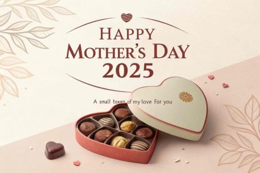 A sweet image full of love and affection. Great for Happy Mother’s Day 2025 images​.
