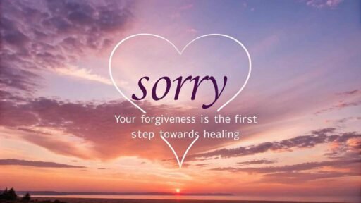 A gentle "gf sorry image" symbolizing hope, recovery, and emotional peace.