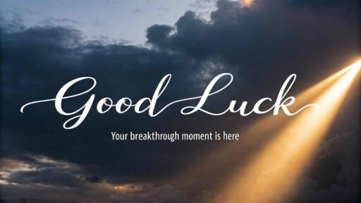 A powerful good luck image for exams, symbolizing that the hard work will lead to a breakthrough moment of success.