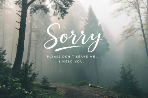 A heartfelt "gf sorry image" showing vulnerability, hope, and the fear of losing her forever.