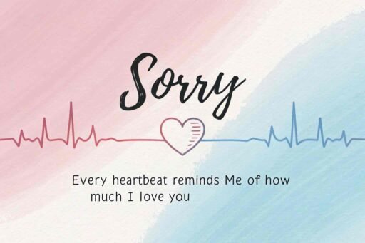 A sweet "gf sorry image" that shows how deeply emotions are rooted in every moment.