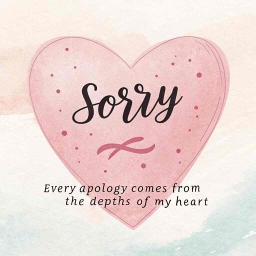 A heartfelt "gf sorry image" expressing true remorse and vulnerability with love and sincerity.