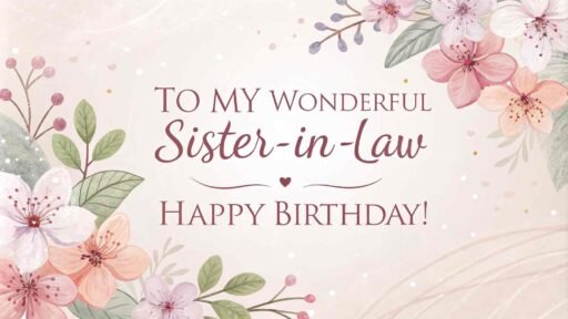 Beautiful free happy birthday sister in law images that express your love and gratitude.