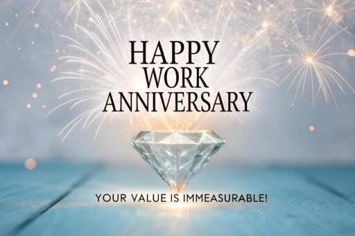 Shine bright with elegant happy anniversary images work that feature dazzling diamonds.