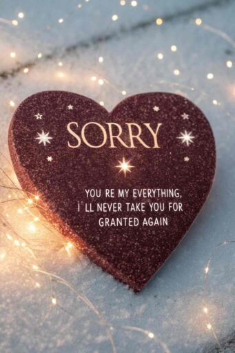 A loving "gf sorry image" showing appreciation and heartfelt emotion
