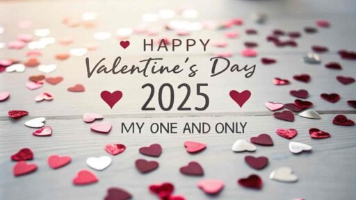 A festive, romantic touch for the "happy valentine's day 2025 images," perfect for sharing joy and love.