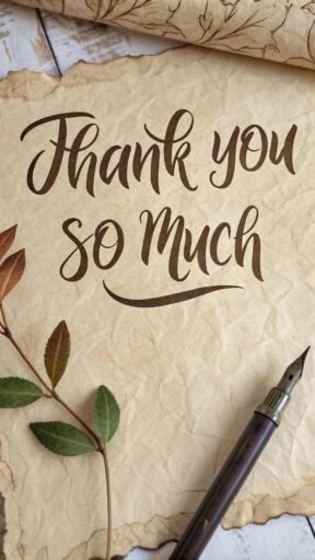 This handwritten-style thank you so much image evokes a personal and heartfelt expression of gratitude.