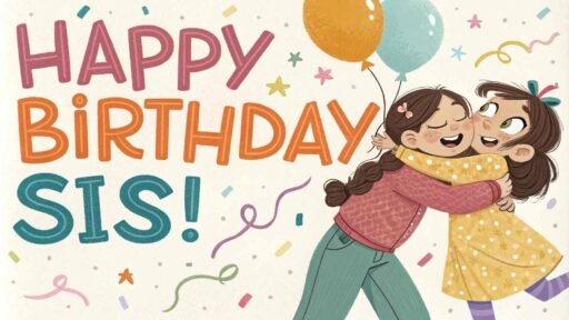 Celebrate your sister’s special day with these happy birthday images sister-themed designs, perfect for making her day extra joyful.