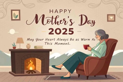 A cozy and intimate image perfect for Mother’s Day. A great choice for Happy Mother’s Day 2025 images​.