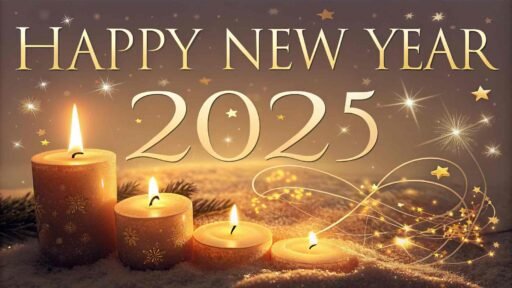 Light up your greetings with this cozy "happy new year 2025 image for free," perfect for heartfelt celebrations.