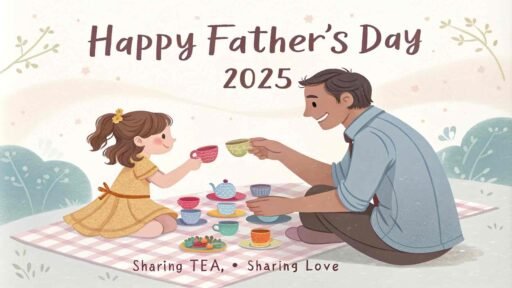 A playful and charming design for "happy father's day 2025 images."